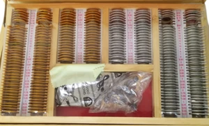 Conjunto de lentes sueltas oftálmicas para lentes de prueba de refracción equipo y suministro de optometría - Imagen 1 de 13