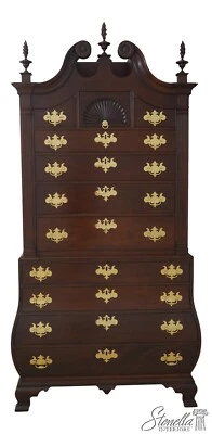 65693EC: STICKLEY Colonial Williamsburg Mahogany High Chest - Image 1 of 4