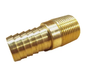 ADATTATORE MASCHIO NPT 3/4" BARRA A FILETTATURA NPT OTTONE IDRANTE RACCORDO PROPLUMBER NUOVO - Foto 1 di 6