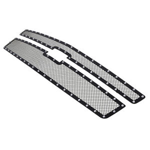 Fits 2015-2020 Chevy Suburban/Tahoe Stainless Steel Black Rivet Mesh Grille