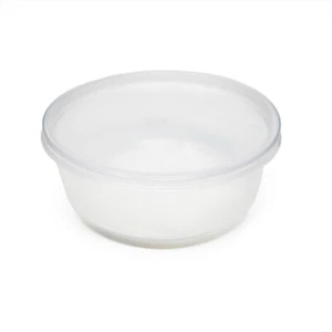 Fabri-Kal 8 oz Pro-Kal Deli Container, PK8S-C, Round Clear PP | 500/Case - Picture 1 of 4