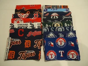 Major League Baseball MLB American League Teams  1/4 Yard  9 inches x 58 inches  - Picture 1 of 7