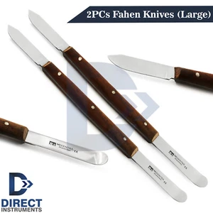 2Pcs Dental Wax Knife Fahen Large 18cm Modelling Placing Carving Lab Technicians - Picture 1 of 2