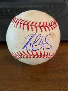 KODY CLEMENS MINNESOTA TWINS SIGNED USED OFFICIAL MAJOR LEAGUE BALL IP GTP - Picture 1 of 2