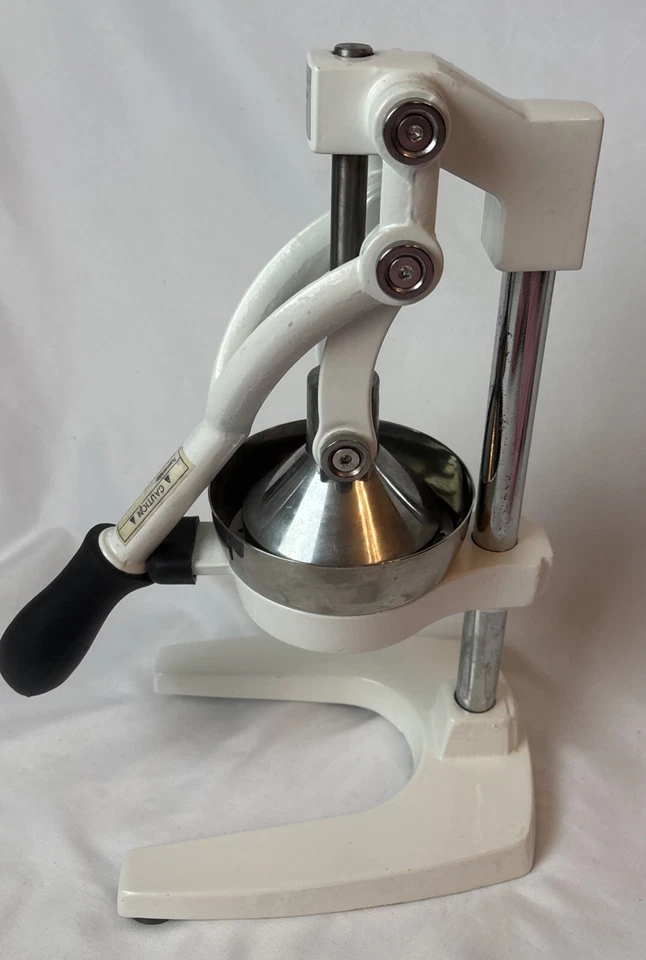 Exprimidor blanco Focus Foodservice NSF 97332 grado comercial prensa de jugos de alta resistencia Foto 1 de 4