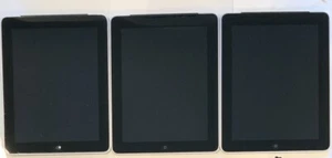 LOT OF FOUR NO POWER Wi-Fi + 3G 9.7" APPLE iPad 1ST GEN, A1337 FOR REPAIR - Picture 1 of 10