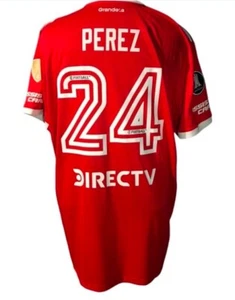 CAMISETA DE FUTBOL ADIDAS RIVER PLATE SEGUNDA ENZO PEREZ 24 LIBERTADORES 2023 - Imagen 1 de 5