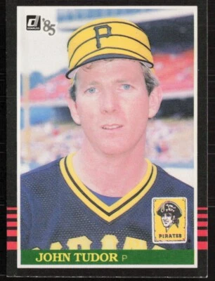 1985 Donruss #235 John Tudor Pittsburgh Pirates - Image 1 of 2