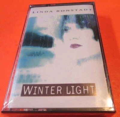 VINTAGE NOS SEALED LINDA RONSTADT WINTER LIGHT CASSETTE MUSIC TAPE - Image 1 of 2