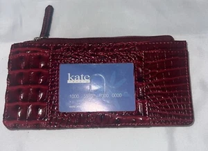KATE LANDRY CREDIT CARD WALLET / BELT PURSE NEW - Picture 1 of 5