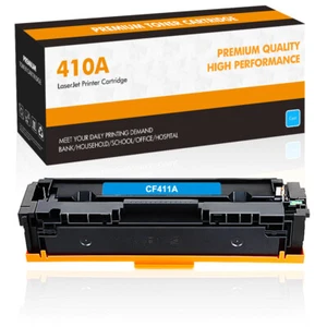 Tóner cian 1pk CF410A compatible con HP 410A MFP M477fnw M477fdw M452dw M452dn - Imagen 1 de 6