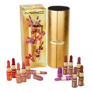 Mac Golden Girls Mini Lustreglass Lipstick Vault X 12 Limited Retails for $180 - Picture 1 of 8