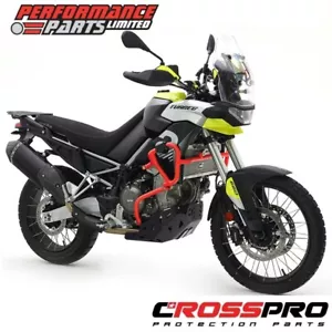 Barras de choque de motor de aluminio rojo CrossPro Aprilia Tuareg 660 2023 23 - Imagen 1 de 3