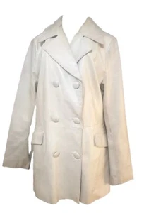 Abrigo Frye Vintage Mujer Talla Mediana Lg Dorado Envejecido Ret$300 Años 90 ¡Raro! - Imagen 1 de 16