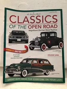 DANBURY MINT CLASSICS OF THE OPEN ROAD KATALOG URLAUB 2006 ** NUR KATALOG ** - Bild 1 von 3