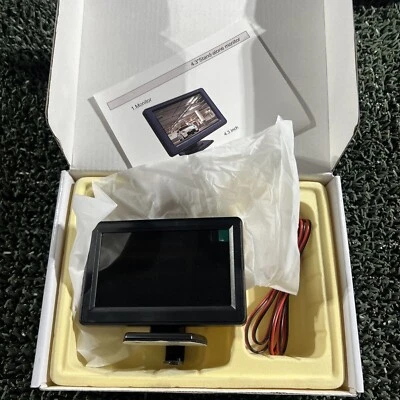 Crimestopper SV-8151.HD Ultra-Slim Rearview Camera Monitor w/ 4.3" Screen (#79) - Image 1 of 2