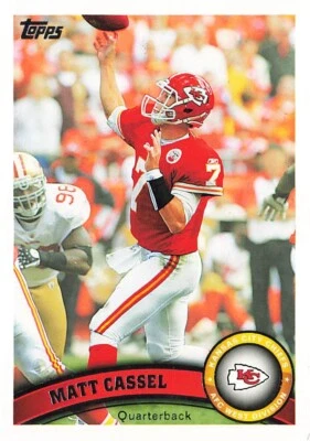 2011 Topps #318 Matt Cassel Kansas City Chiefs - Image 1 of 2