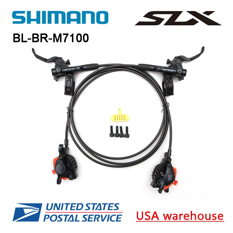 New SHIMANO SLX BR-BL-M7100 Bike MTB Hydraulic Disc Brake Set F&R (OE) - Image 1 of 4