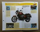 Mega Bike Motor Cycle / Scooters Specs Facts File Single Cards - Various Makes