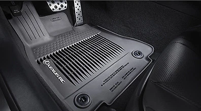 雷克萨斯 RC350 RC200T (RWD)(2016-) 原始设备制造商 4 件全天候地板"衬里"垫(黑色) — 第 1/1 张图片