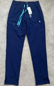 Figs Scrub Pants Damen XS Tall Yola Freex Navy gefüttert Krankenschwester medizinische Taschen - Bild 1 von 6