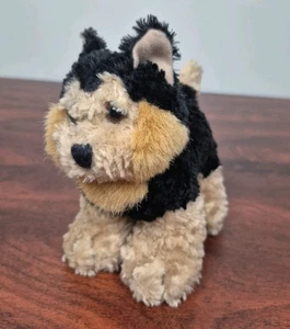 Juguetes Mejor Hechos Pastor Alemán Mini 6" Peluche Juguete Cachorro Perro Bronceado Negro - Imagen 1 de 10