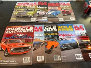Muscle Machines 2016 Magazines Lot Of 9 #2-10 - Picture 1 of 5