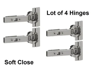 4 Stück IKEA UTRUSTA Soft Close SCHARNIER 110° Scharniere 404.017.84 Neu - Bild 1 von 8