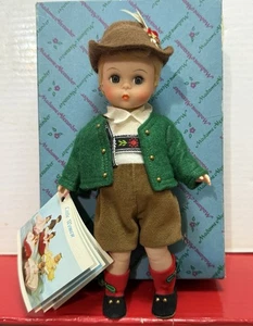 Vintage Madame Alexander Austria Boy Doll Friends From Foreign Lands 7.5” NIB - Picture 1 of 7