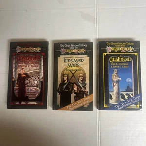 Dragonlance The Elven Nations Trilogy Volumes 1-3 Complete Series TSR - Picture 1 of 24