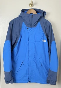 The North Face Mens S Achilles Jacket Blue Full Zip Coat Ski Snowboard Gorpcore - Picture 1 of 12