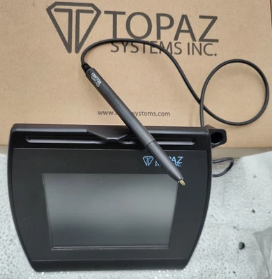 Topaz T-LBK57GC SigGem Color 5.7 Signature Capture Touchpad - Image 1 of 4