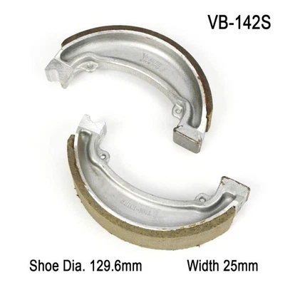 Zapatas de freno Vesrah [traseras] Honda CR250R (1986) Foto 1 de 2