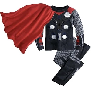 Little Kids Size 12 (150) Superhero Character Costume Pajama Set Cotton - A0134 - Picture 1 of 6