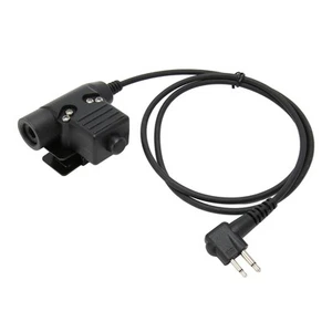 Mic Ptt Adapter Pu Walkie Talkie Anschluss Passend Für Gp88 Gp300 Gp3688 De CHP - Zdjęcie 1 z 23