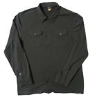 Eddie Bauer Men's L Large Button-Up Long Sleeve Shirt Athletic Breathable Gray