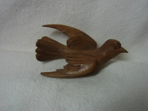 Schwalbe Handgeschnitzt Holz Antik Deutsch #O - Bild 1 von 8