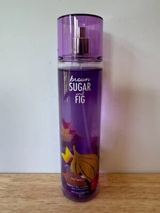 Bath & Body Works Brown Sugar and Fig Fine Fragrance Body Mist Spray 8 fl oz NEW - Picture 1 of 3
