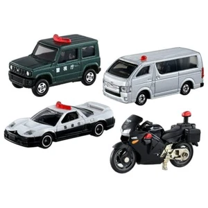 Tomica Police Vehicle Collection 4pcs Set NSX-R Jimny Hiace Honda VFR Japan - Picture 1 of 8