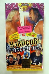 XPW Wrestling Hardcore Conception VHS Damien Steele Big Dick Dud Pit Bulls RPv99