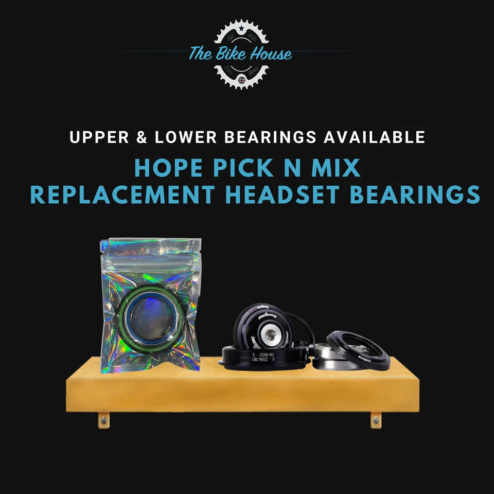 "Rodamientos de auriculares de repuesto para auriculares Hope Pick n MIx 1 1,5"" 1 1/8""" Foto 1 de 4