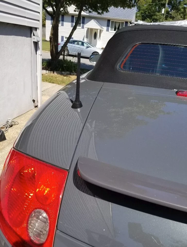 Mástil de antena de goma negro corto de 7" Power Rod Radio AM/FM para AUDI TT 2001-2015 Foto 1 de 4