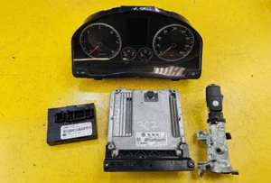 VW TIGUAN MK1 2.0 TDI 4 MOTION CBAB 2007-2012 MANUAL ENGINE ECU KEY LOCK SET - Picture 1 of 8