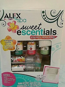 Sweet Escentials Make Your Own Fragrance 3 Energizing Scents W/Roll On Bottles - Picture 1 of 5
