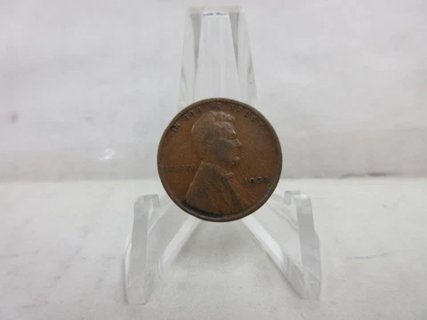 Error 1923 United States Lincoln Wheat Cent Penny Copper US Coin Planchet Defect Cover