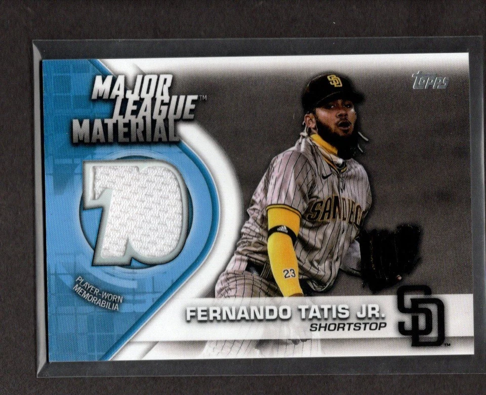 2021 Topps Major League Materials (singles) Complete your Set - Image 1 of 1