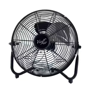 12 In. 3-Speed High Velocity All Metal Tilting Floor Fan - Picture 1 of 5