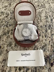 GERMAN HANHART SIRIUS ATOMATIK CHRONOGRAPH MODEL # 710-020A00 - Picture 1 of 15