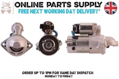 MOTOR DE ARRANQUE COMPATIBLE CON HYUNDAI SANTA FE iX35 2.0 2.2 CRDI DIÉSEL 2010 a 2016 -NUEVO Foto 1 de 4