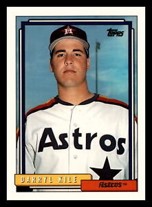 1992 Topps Darryl Kile Houston Astros #134 Centered Mint